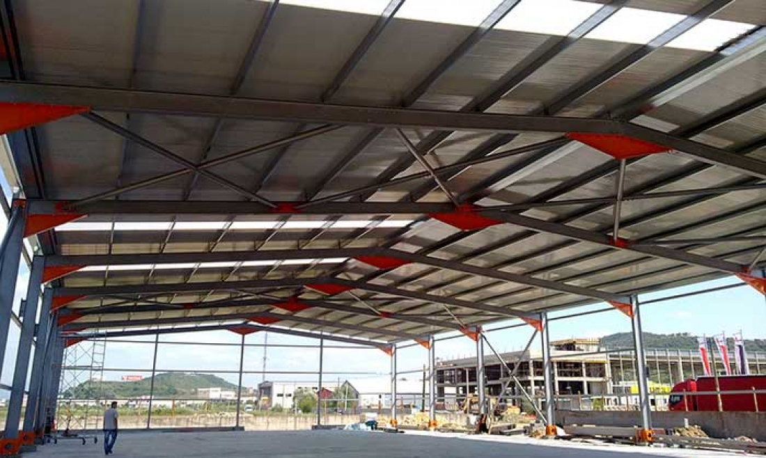 Metal warehouse